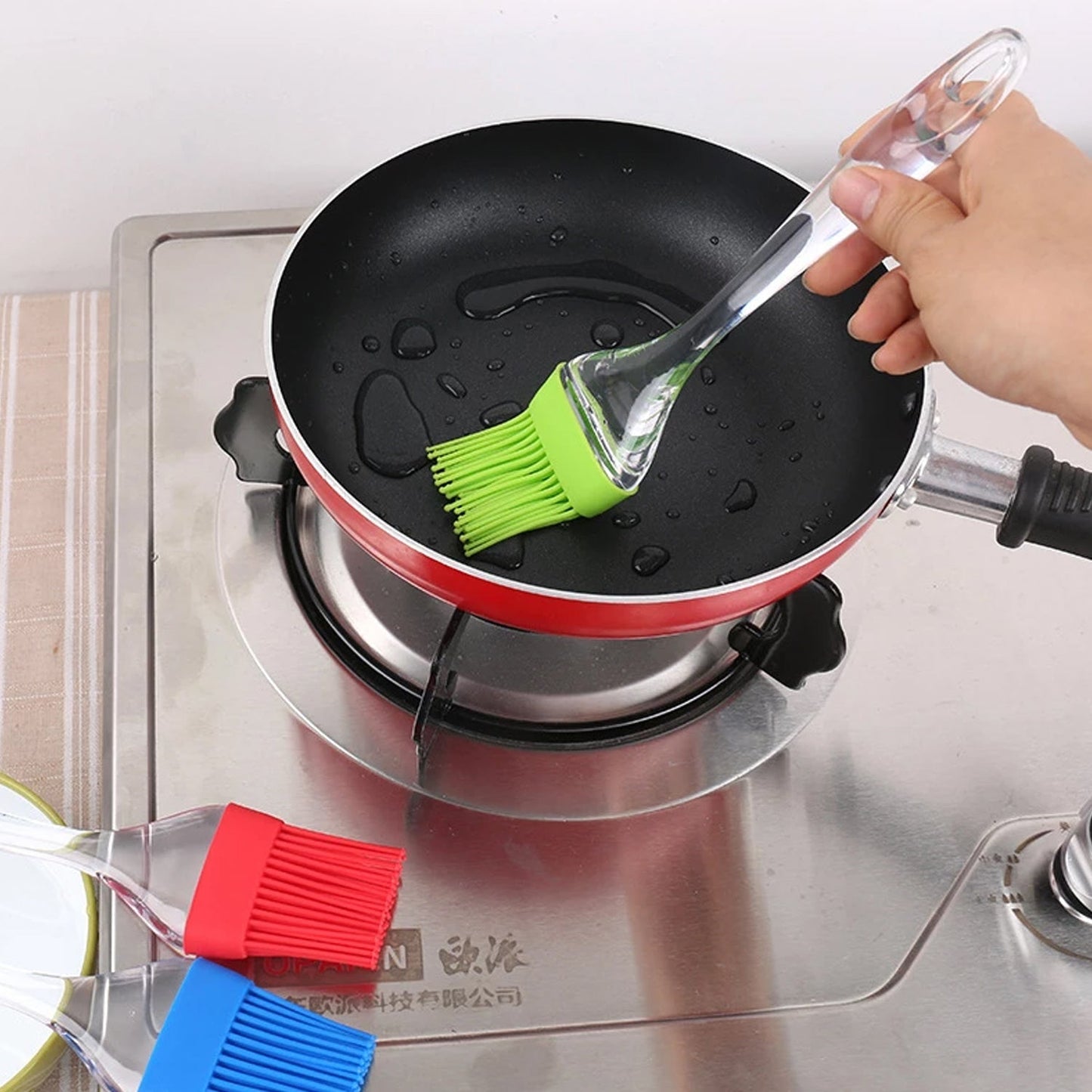 Silicone Spatula Pastry Brush Set – Non-Stick Baking Tools | Bake & Dwell