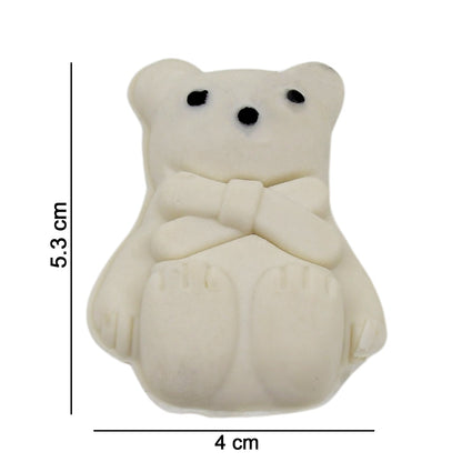 Group of colorful cartoon erasers, inspiring creativity in children.