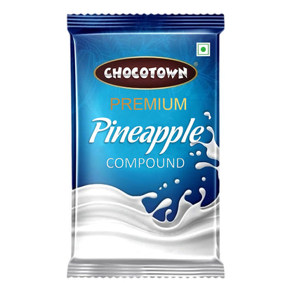 Freshly baked cake slices showcasing the vibrant pineapple flavour from the baking compound.