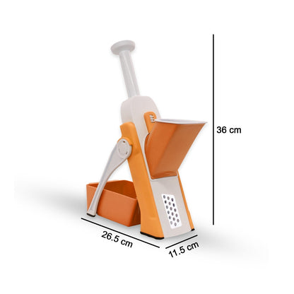 Easy-to-clean components of the XcelCraft vegetable slicer.