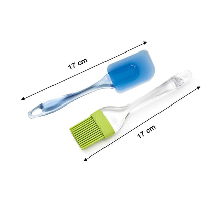 Silicone Spatula Pastry Brush Set – Non-Stick Baking Tools | Bake & Dwell