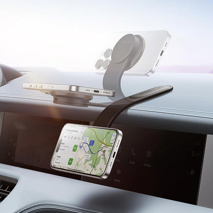 Easy to install wireless car mount with premium finish