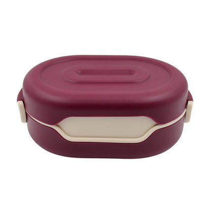 Food grade lunch box with separate compartments for balanced meals.