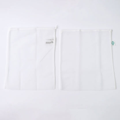 Sustainable mesh produce bags for organized kitchen and plastic-free shopping