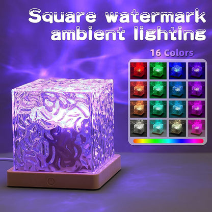 The versatile Ocean Wave Projector Lamp enhancing the ambiance of a home interior.