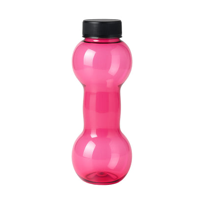 FitFuzion 550ml fitness bottle lying on a yoga mat, ready for use.