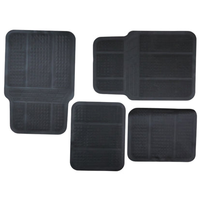 Premium all weather car floor mats in a set of four