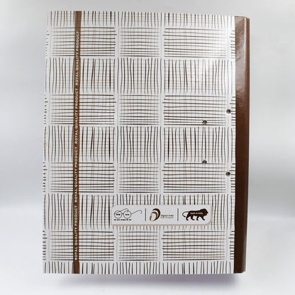 Person carrying the lightweight Lever Arch File Organizer for a meeting.