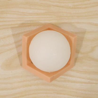 Warm glow LED moon night light for relaxing ambiance