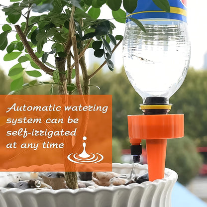 Instructions for setting up the automatic plant watering system.