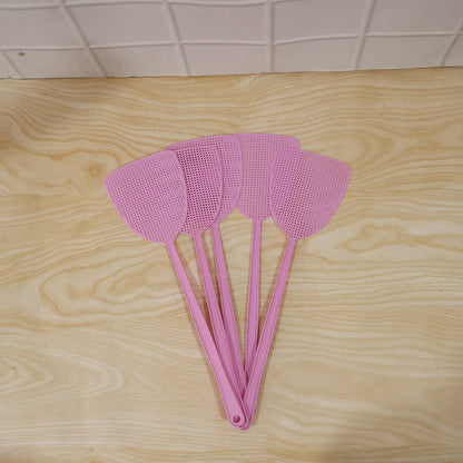 Pack of 5 lightweight plastic fly swatters for household pest control