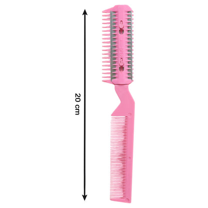 Hair thinning and trimming razor comb accessory