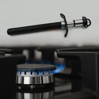 CookAura Stainless Steel Kitchen Gas Lighter for gas stoves on a clean white background.