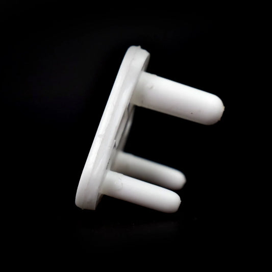 Large baby safety socket cover protecting electrical outlet