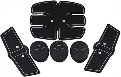 Close-up of the ultra-thin wireless abs stimulator belt for discreet wear.