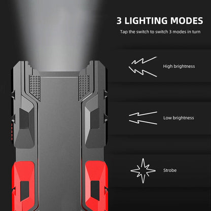 Close-up of the USB-C port on the Mini LED Flashlight, ready for fast recharging.