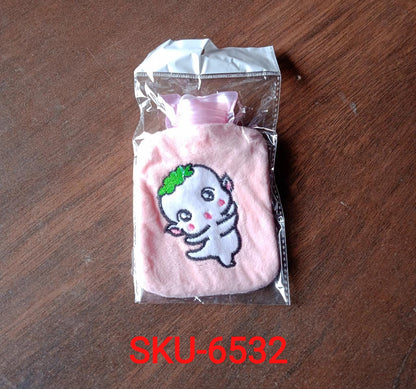Packaging of the Pink Hot Water Bag, showing product label details.