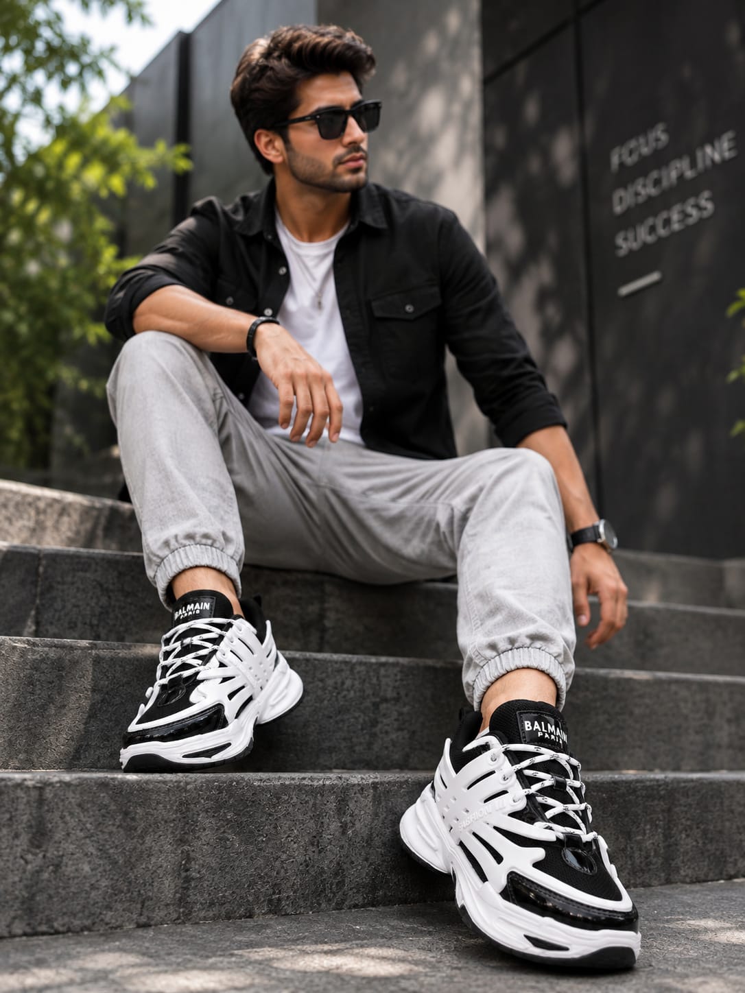 BALMAIN PARIS Sport Shoes