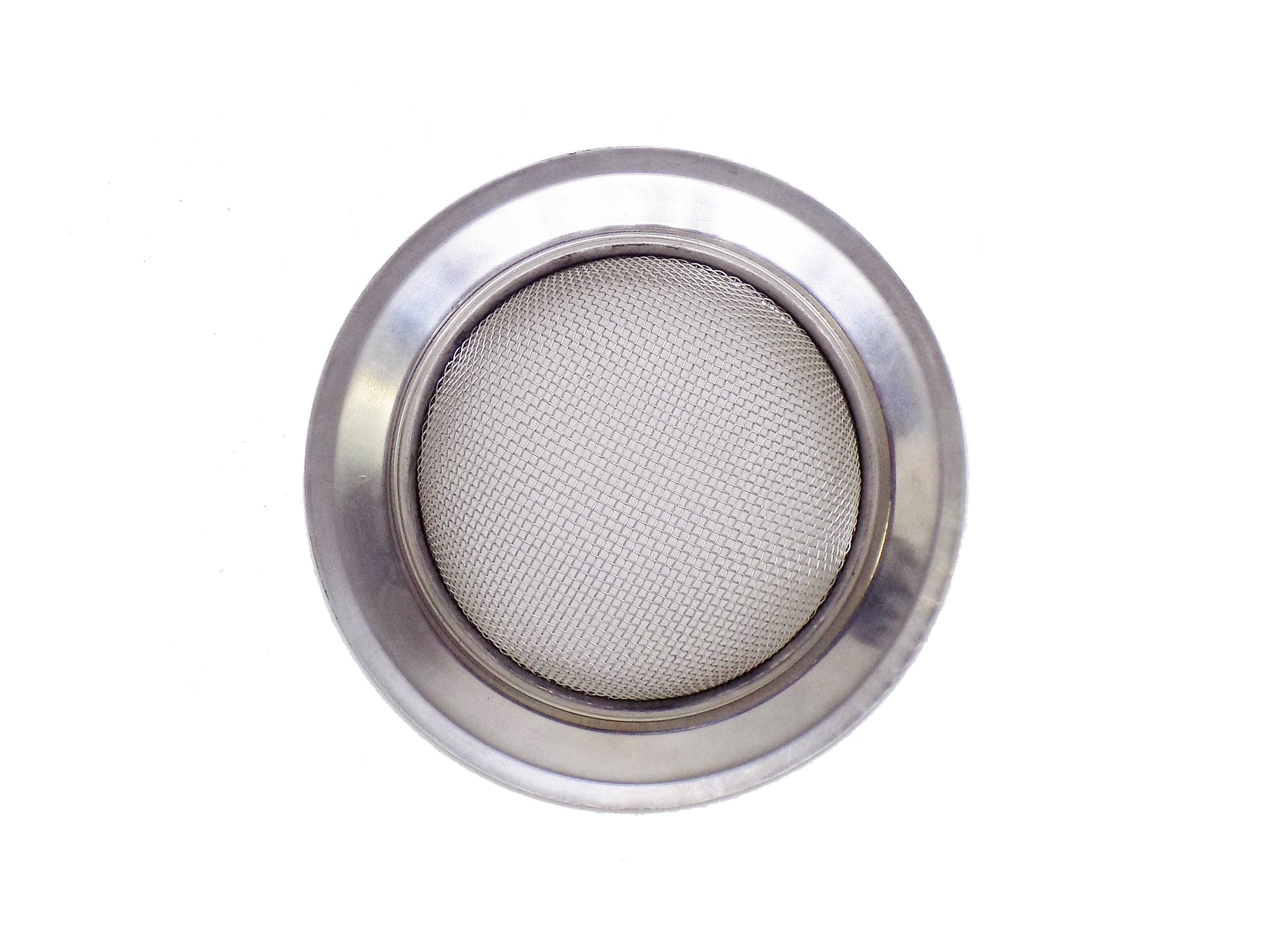 Multiple Indo Glow stainless steel sink strainers showcasing their sleek design.