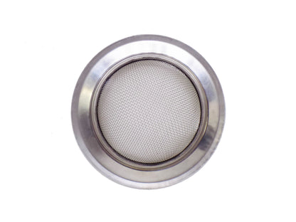Multiple Indo Glow stainless steel sink strainers showcasing their sleek design.