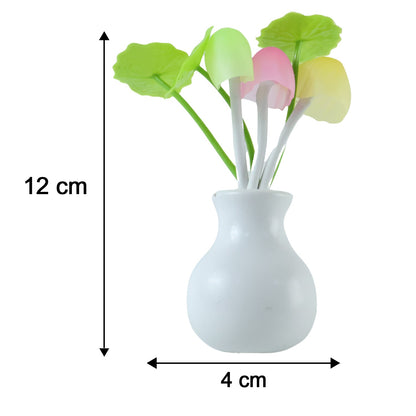Mushroom Night Light – Auto Sensor Multicolor LED Lamp | Indo Glow