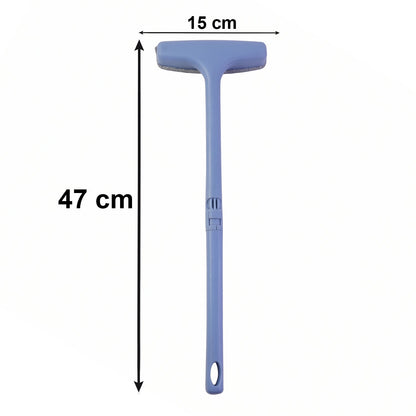 Compact and lightweight design of the window mesh cleaning tool for easy storage.