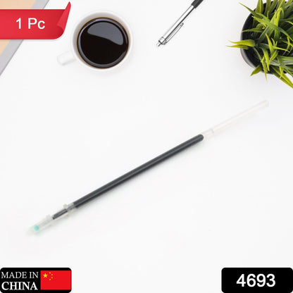 A pack of multiple black pen refills displayed, highlighting their quantity.